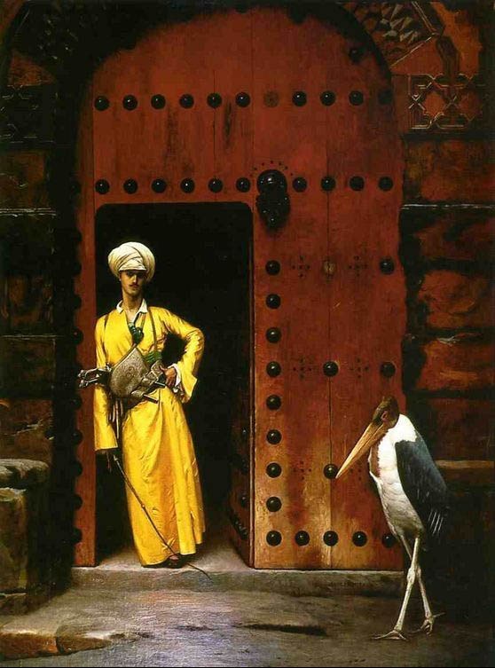 Jean-Leon Gerome The Marabou